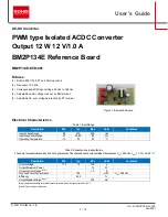 Preview for 3 page of Rohm BM2P134E-EVK-001 User Manual