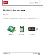 Preview for 1 page of Rohm BP35C0-J11 Startup Manual