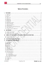 Preview for 2 page of Rohm BU94603KV Functional Specifications