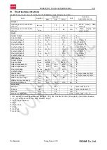 Preview for 12 page of Rohm BU94603KV Functional Specifications