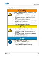 Preview for 33 page of Rohm CAPTIS-M Translation Of The Original Operating Manual