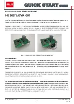 Preview for 1 page of Rohm HB2637L-EVK-301 Quick Start Manual