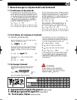 Preview for 8 page of Rohm KFD-HS Operating Instructions Manual