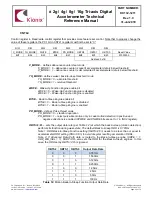 Preview for 22 page of Rohm Kionix KX132-1211 Technical Reference Manual