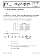 Preview for 14 page of Rohm Kionix KX134-1211 Technical Reference Manual