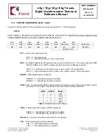 Preview for 18 page of Rohm Kionix KX134-1211 Technical Reference Manual