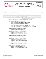 Preview for 28 page of Rohm Kionix KX134-1211 Technical Reference Manual