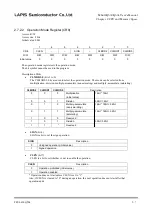 Preview for 40 page of Rohm LAPIS SEMICONDUCTOR ML620Q503 User Manual