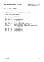 Preview for 43 page of Rohm LAPIS SEMICONDUCTOR ML620Q503 User Manual