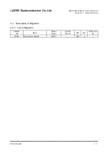 Preview for 46 page of Rohm LAPIS SEMICONDUCTOR ML620Q503 User Manual