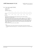 Preview for 53 page of Rohm LAPIS SEMICONDUCTOR ML620Q503 User Manual