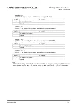 Preview for 93 page of Rohm LAPIS SEMICONDUCTOR ML620Q503 User Manual