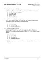 Preview for 123 page of Rohm LAPIS SEMICONDUCTOR ML620Q503 User Manual