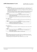 Preview for 142 page of Rohm LAPIS SEMICONDUCTOR ML620Q503 User Manual