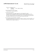 Preview for 213 page of Rohm LAPIS SEMICONDUCTOR ML620Q503 User Manual