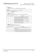 Preview for 258 page of Rohm LAPIS SEMICONDUCTOR ML620Q503 User Manual