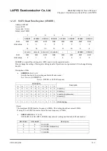 Preview for 260 page of Rohm LAPIS SEMICONDUCTOR ML620Q503 User Manual