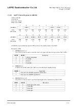 Preview for 289 page of Rohm LAPIS SEMICONDUCTOR ML620Q503 User Manual