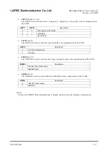 Preview for 290 page of Rohm LAPIS SEMICONDUCTOR ML620Q503 User Manual