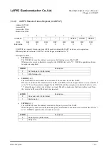 Preview for 292 page of Rohm LAPIS SEMICONDUCTOR ML620Q503 User Manual