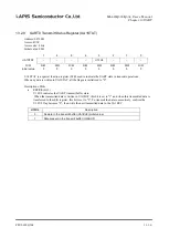 Preview for 293 page of Rohm LAPIS SEMICONDUCTOR ML620Q503 User Manual