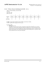 Preview for 330 page of Rohm LAPIS SEMICONDUCTOR ML620Q503 User Manual