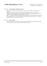 Preview for 339 page of Rohm LAPIS SEMICONDUCTOR ML620Q503 User Manual