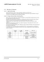 Preview for 349 page of Rohm LAPIS SEMICONDUCTOR ML620Q503 User Manual