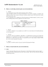 Preview for 18 page of Rohm LAPIS Semiconductor ML7404 Series Hardware Design Manual