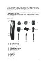 Preview for 2 page of Rohnson HM-1021 Instruction Manual