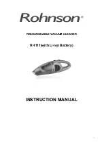 Preview for 1 page of Rohnson R-1111 Instruction Manual