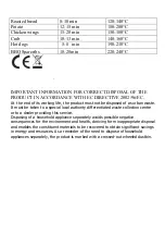 Preview for 9 page of Rohnson R-2091 Instruction Manual