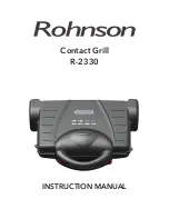 Rohnson R-2330 Instruction Manual preview