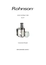 Rohnson R-437 Instruction Manual preview