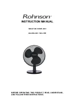 Preview for 1 page of Rohnson R-8361 Instruction Manual