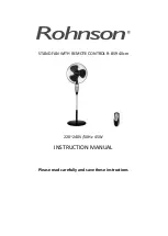 Preview for 1 page of Rohnson R-859 Instruction Manual