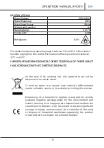 Preview for 70 page of Rohnson R-9290 Operation Manual