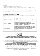 Preview for 8 page of Rohnson R-9460 User Manual