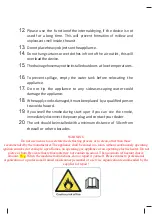 Preview for 3 page of Rohnson R-9612 Instruction Manual