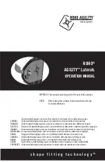 ROHO AGILITY AG-LATFX-L-FL Operation Manual предпросмотр