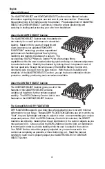 Preview for 5 page of ROHO CONTOUR SELECT Operation Manual