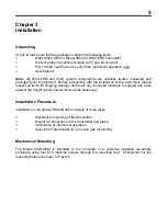 Preview for 9 page of ROHRBACK COSASCO SYSTEMS CORRATER 9020 User Manual