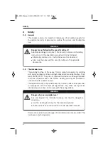 Предварительный просмотр 8 страницы Rohrman Schweißtechnik TIG Operation Instructions Manual