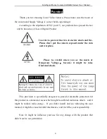 Предварительный просмотр 4 страницы ROHS 6400AK Series User Manual