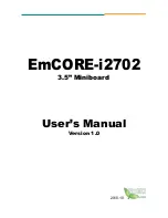 Предварительный просмотр 1 страницы ROHS EmCORE-i2702 User Manual