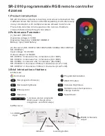 Предварительный просмотр 1 страницы ROHS SR-2810 User Manual