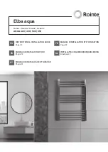 Rointe AQUA 400 Instruction & Installation Manual preview