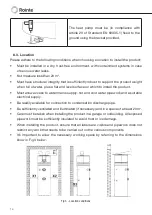 Preview for 14 page of Rointe Dalis Pro 200DHW5 Instruction Manual