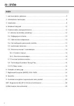 Preview for 4 page of Rointe ecodeisgn SYGMA SRF0500RAD2 Installation And User Manual