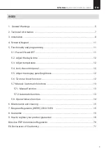 Preview for 3 page of Rointe ecodesign SYGMA Installation And User Manual